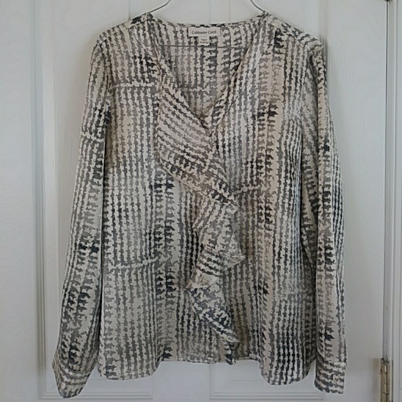 Coldwater Creek long-sleeve blouse - Picture 1 of 2